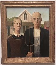 Image result for American Gothic Original Painting