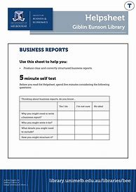 Image result for Business Report Example