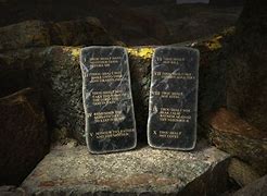 Image result for Rocks and Stone Tablet