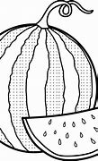 Image result for Watermelon Coloring Page