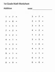 Image result for 1st Grade Math Worksheets Printable