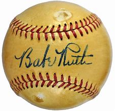 Image result for Babe Ruth Ball