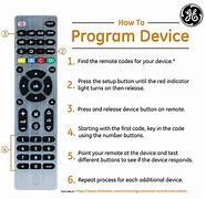Image result for GE Roku Universal Remote Codes