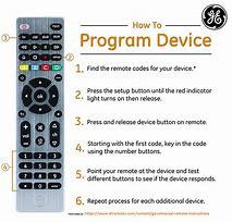 Image result for GE Universal Remote TV Codes