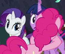 Image result for Twilight and Pinkie Hug