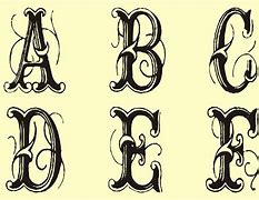 Image result for Fancy Letter WXYZ