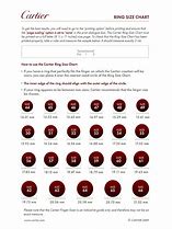 Image result for Cartier Love Ring Size Chart