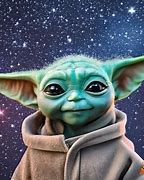 Image result for Baby Yoda Looking Up in Wonder