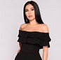 Image result for Black Ruffle Jumpsuit