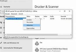 Image result for Druckerwarteschlange Loeschen