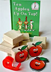 Image result for 10 Apples Up On Top Activities Preschool