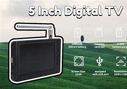Image result for Portable 5 Inch Digital TV