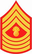 Image result for Stripes for a Master Seargent in Marine Corps