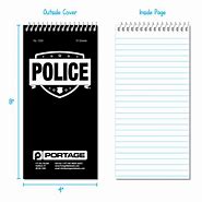 Image result for Police Notebook