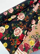 Image result for Floral Cotton Fabric by the Yard