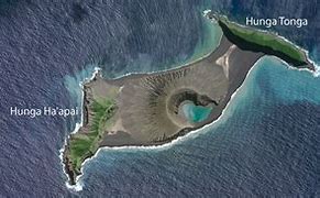 Image result for Hunga Tonga Map