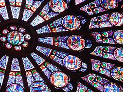 Image result for Rose Window Western Facade Notre Dame