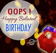 Image result for Happy Belated Birthday Brenda