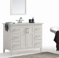 Image result for 42 Inch Bathroom Vanity with Quartz Top