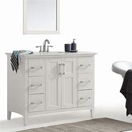 Image result for 42 Inch Bathroom Vanity White