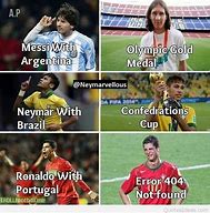 Image result for Messi and Ronaldo Funny