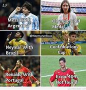 Image result for Messi vs Ronaldo Memes