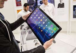 Image result for Biggest Tablet Screen with Hand