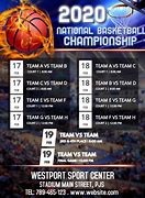 Image result for Basketball Game Schedule Template Free