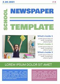 Image result for School Newspaper Templates Free HD