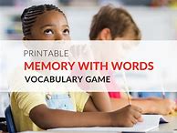 Image result for Word Memory Game