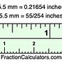 Image result for 5 Millimeters to Inches