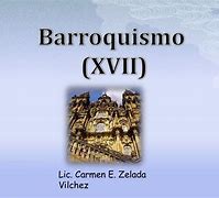 Image result for barroquismo