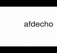 Image result for afdecho