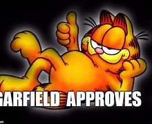 Image result for Garfield Sign Meme