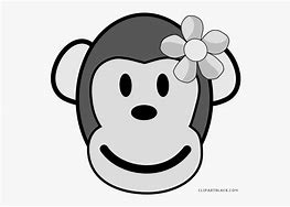 Image result for Black Monkey Clip Art