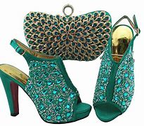 Image result for Teal Shoes and Bag
