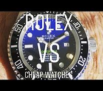 Image result for Rolex vs Cheap Watch