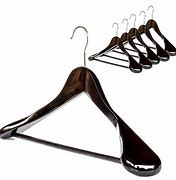 Image result for Dark Wood Clothes Hangers