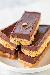 Image result for No-Bake Peanut Butter Chocolate Bars