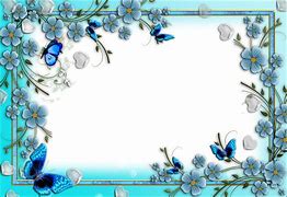Image result for Blue Floral Background Border