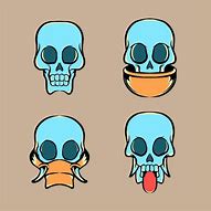 Image result for Skull. Emoji SVG