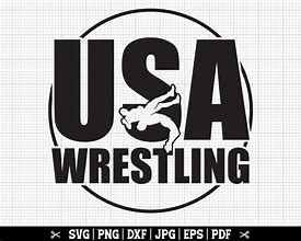 Image result for USA Wrestling Sticker