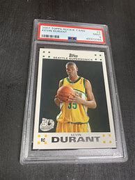 Image result for Kevin Durant Rookie Auto Card