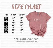 Image result for Bella and Canvas Youth Size Chart