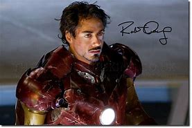 Image result for Iron Man Signature