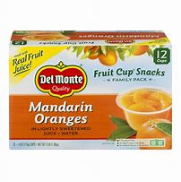 Image result for Mandarin Oranges Cup