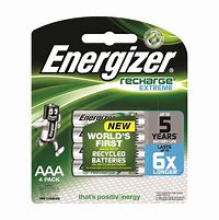 Image result for AAA Battery Rechargeable Energizer