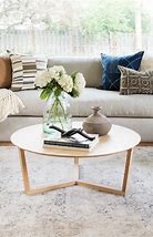 Image result for How to Decorate a 36 Inch Round Coffee Table