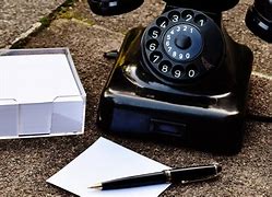 Image result for Black Rotary Phone