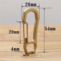 Image result for What Is a Brass Pelican Clip Key Ring